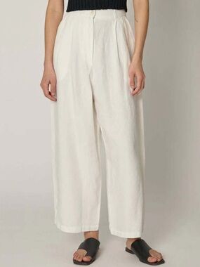 Shaina Mote Boy Trousers - Linen - Salt - 8
